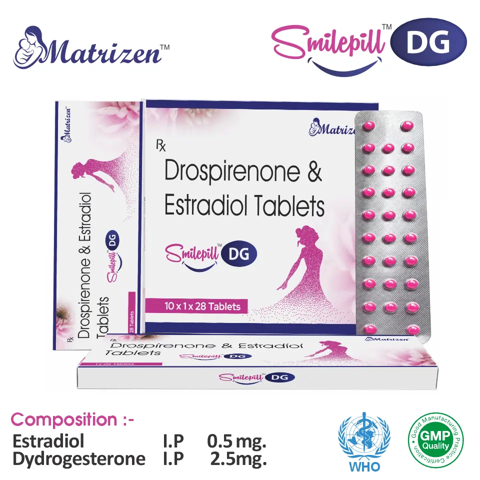 Estradiol 0.5 mg + Dydrogesterone 2.5 mg Tablet PCD Franchise